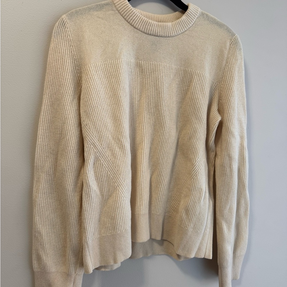 Rag & Bone Cream Cashmere Sweater